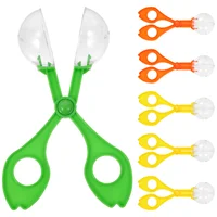 Handy Scoopers Bug Catcher Bug Tongs Insects Catch Clamp Scissors Outdoor Toys for Kids (Random Color 14cm) 1