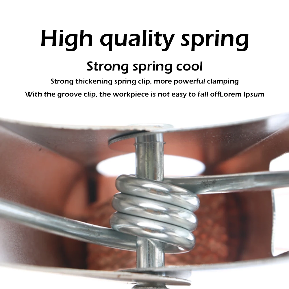 Welding Earth Clamp Ground Clamps Equipment 300Amp Electrode Holder Cable Clip for Welder Tools Grounding Welders Hand Tool welding accessories clamp