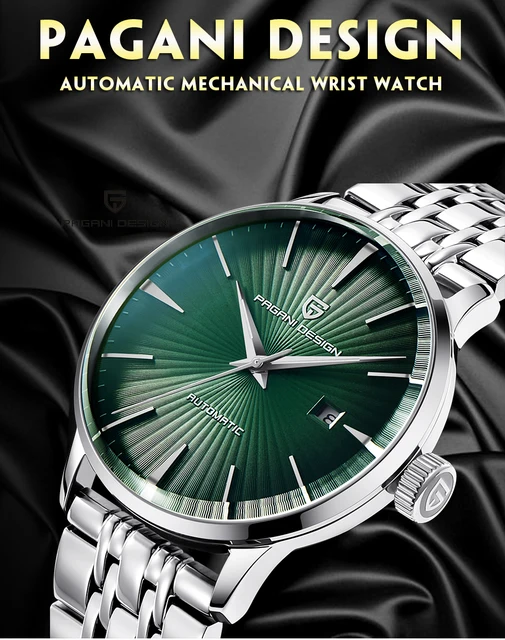 PAGANI DESIGN U2013 Montre-bracelet Mécanique Automatique Pour Homme, étanche, Marque De Luxe, Business, Classique, NH35, PD-1759, 2023