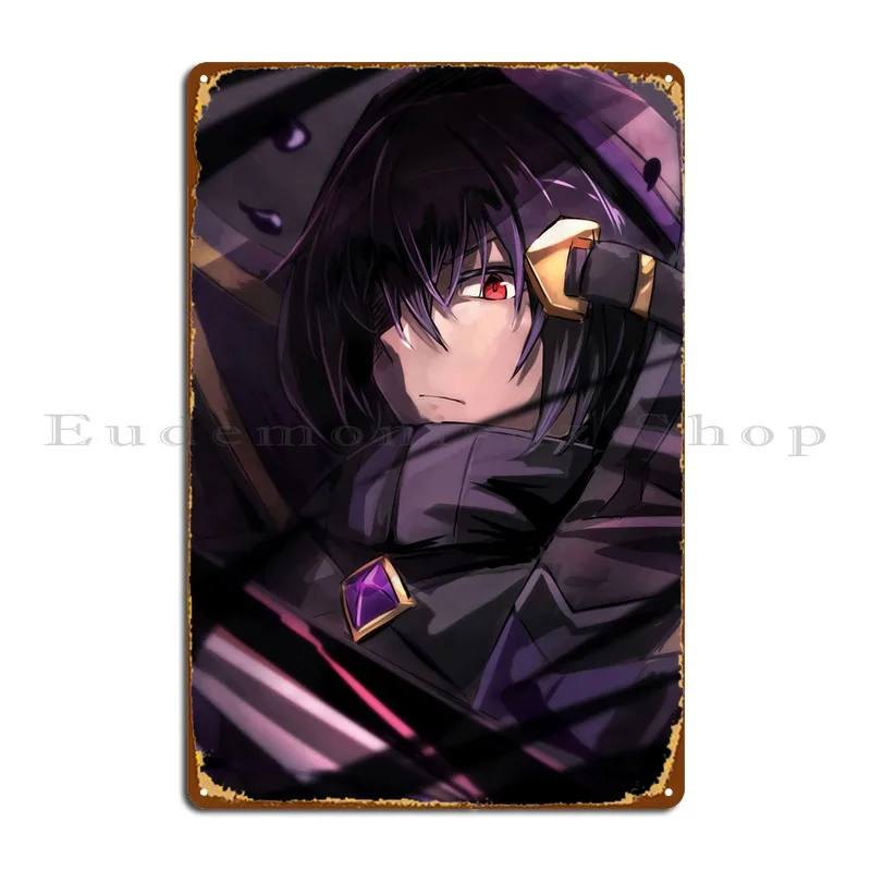 The Eminence In Shadow Cid Metal Plaque Garage Design Garage Cinema Garage Tin Sign Poster