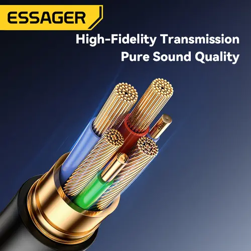 Essager USB Bluetooth 5.0 Receiver Aux Bluetooth Adapter For Car 3.5mm Jack Speaker Auto Handfree Car Audio Music Transmitter - Image 6