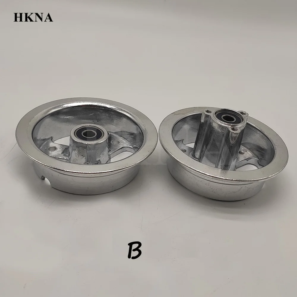 4 Inch Wheel Hub 4.10/3.50-4 4.00-4 3.00-4 Aluminum Alloy Wheel Rims for MIni Motorcycle Electric Scooter Gas Scooter ATV