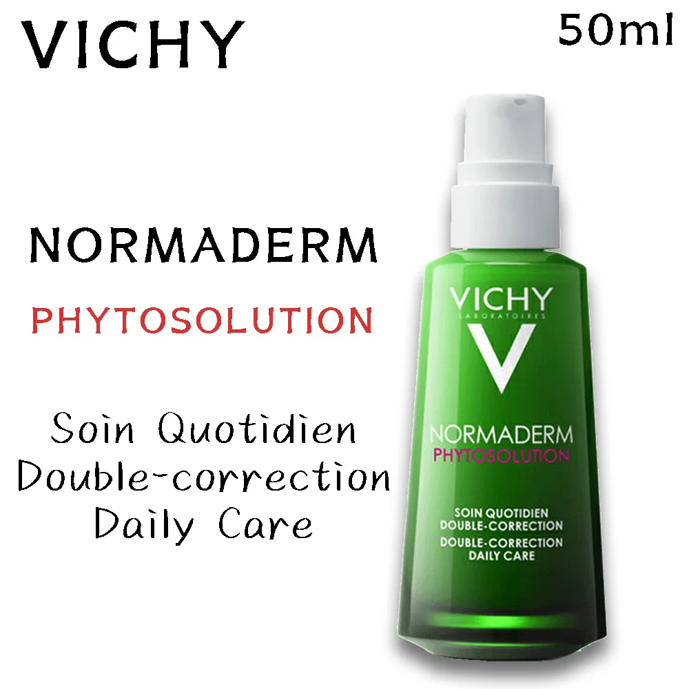 

Original Vichy Normaderm Phytosolution Cream 50ml Acne removal Lightweight Texture Improve Pigmentation Repair Skin Barrier Care