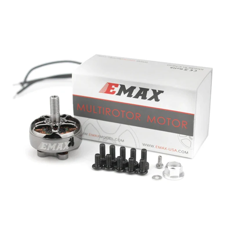 Moteur brushless 1900KV avec dissipateur alvéolé, adapté aux voitures et bateaux RC.