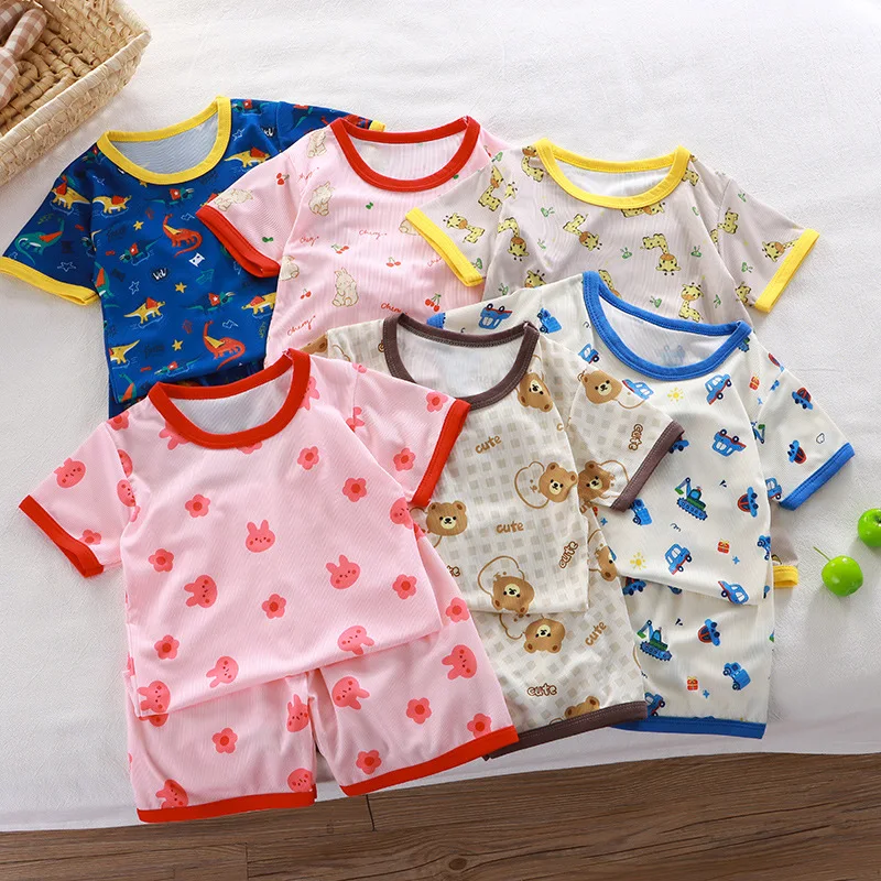 Short Sleeve Pajamas Sets 1