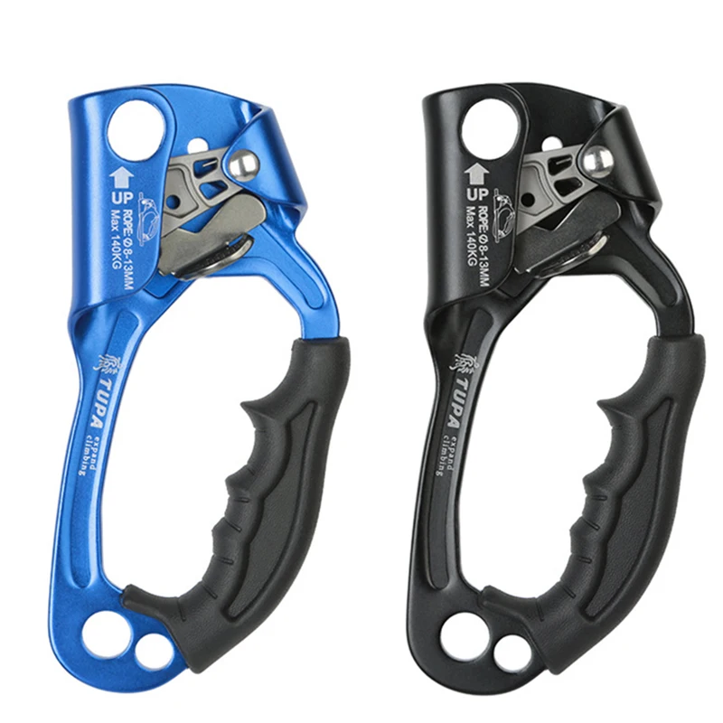 Hand Ascender Outdoor Rock Climbing SRT Professional Device Mountaineer Handle Left Right Climbing Rope Tools