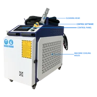 laser metal cleaning machine rust removal cleaner 3000w 2000W 1500W 2