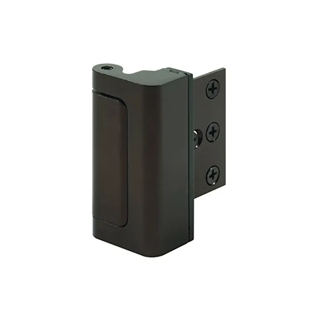 2-Pack Childproof Door Reinforcement Locks - Home Security Upgrade, Silver 8 thumbnail image