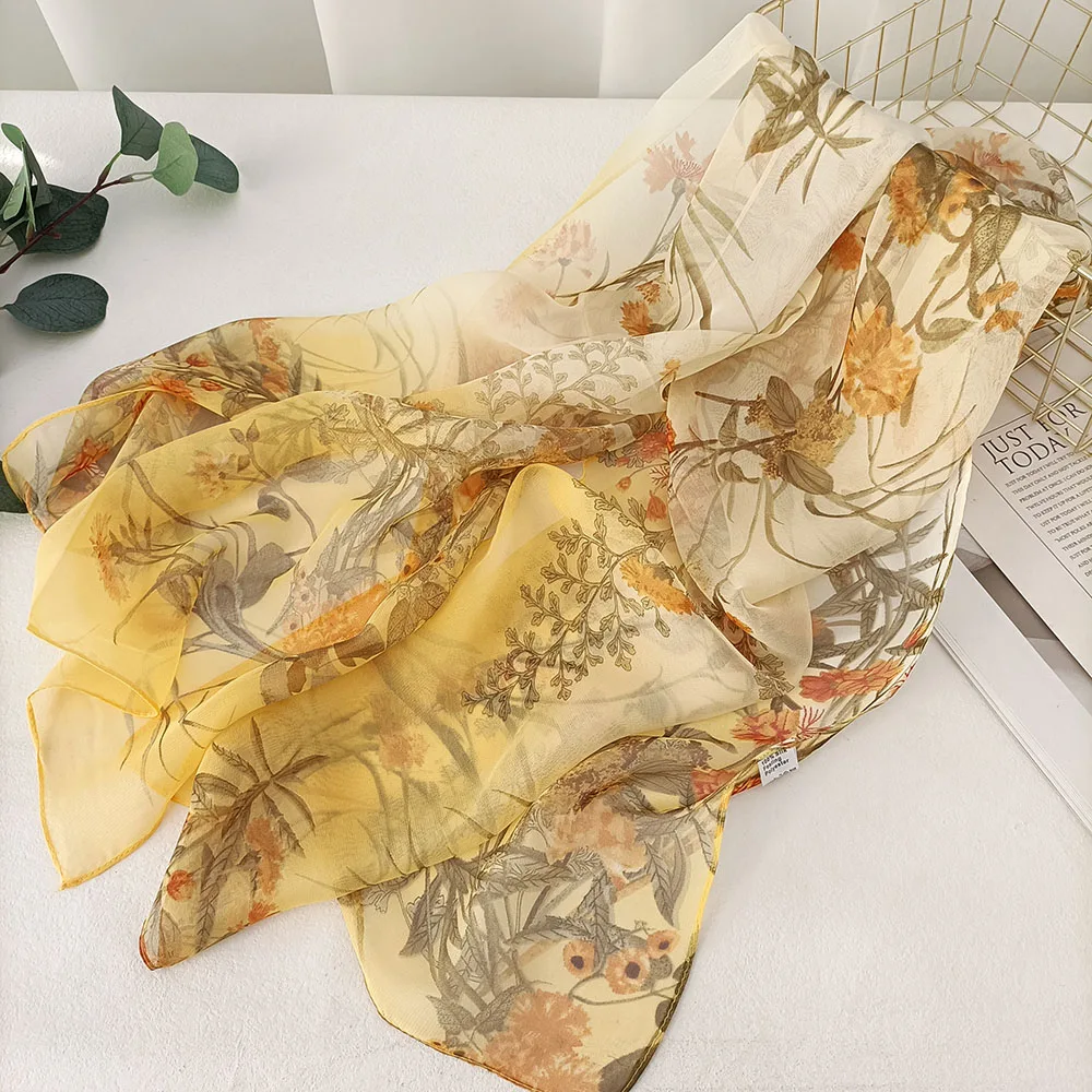 Women's Elegant Chiffon Georgette Bandana Scarf