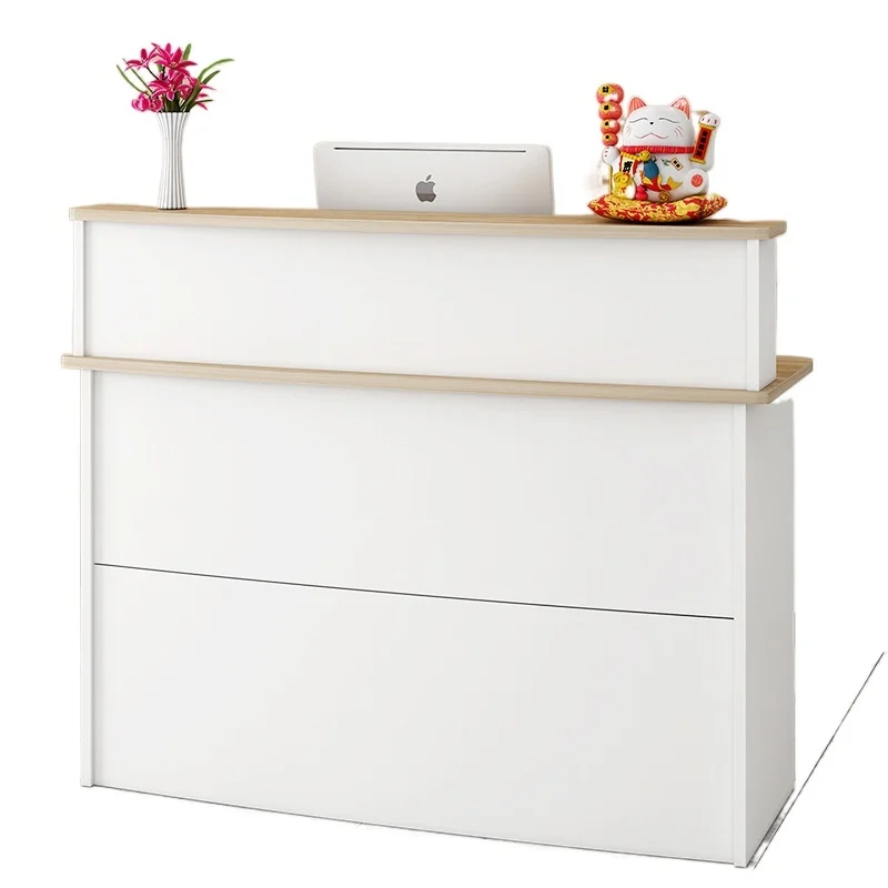 

Cashier Counter Shop Small Simple Modern Commercial Bar Table Beauty Salon Reception Front Desk Clothing Store Cashier Counter