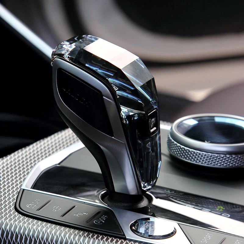 

Crystal Three-piece Series Gear Shift Knob for 34567 Series amp;G Chassis G20 G28 G22 G30 G38 F12 F13 G12 Car Accessories