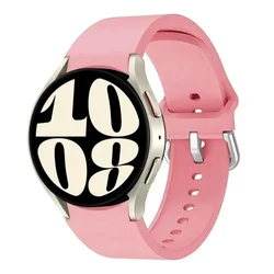 Premium Silicone Strap for Smartwatch - Durable and Comfortable Replacement Band (Pink)