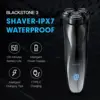 ENCHEN Electric Shaver 3D Blackstone 3 IPX7 Waterproof Razor Wet And Dry Dual Use Face Beard Battery Digital Display For Men