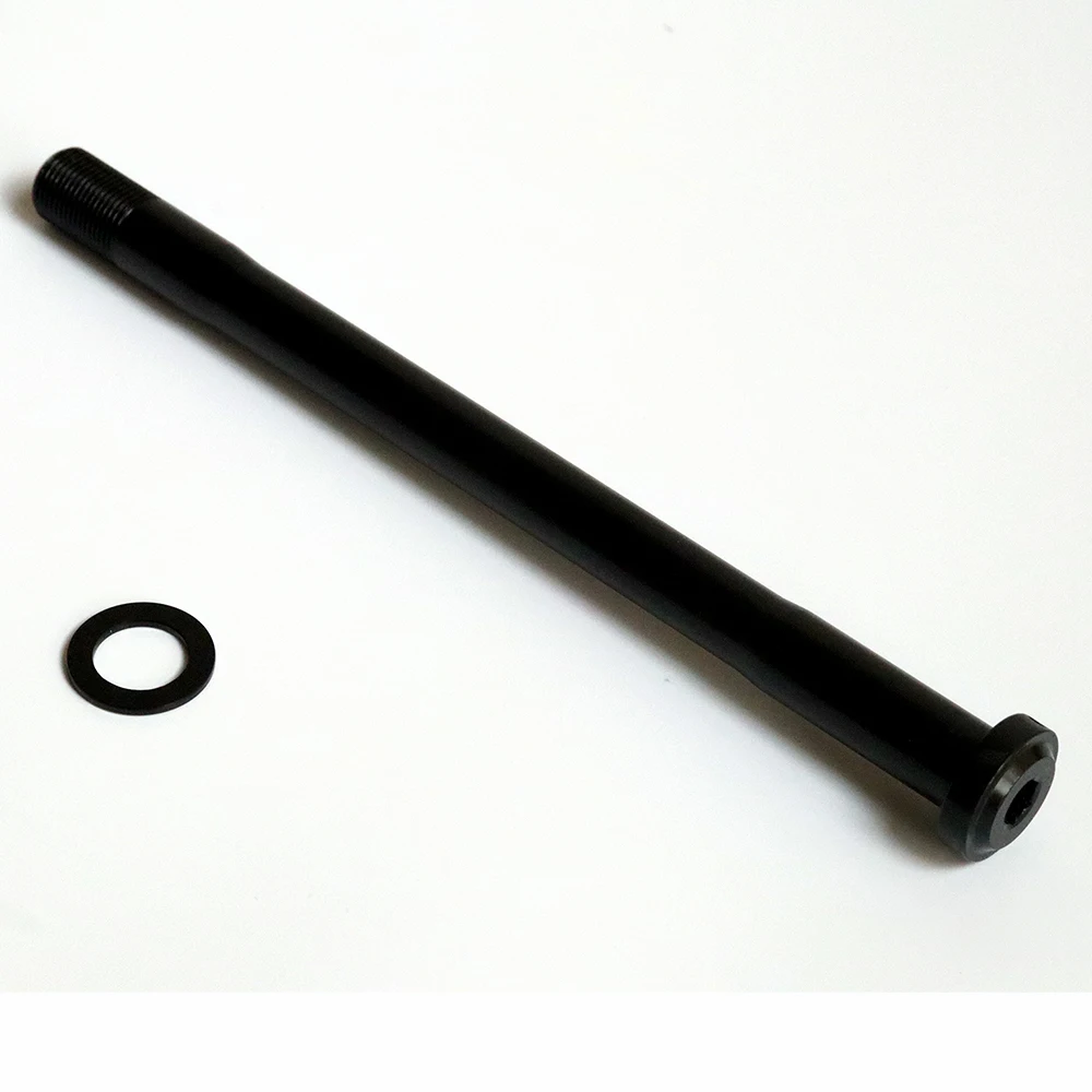 AXE-BLOCAGE DE ROUE VTT TRAVERSANT BOOST ARRIERE E-THRU FILETAGE 1.5 POUR 12X148 NOIR 36gr. (178mm HORS BUTEE FILETAGE 17mm