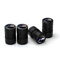 4Pcs Car Wheel Tire Valve Caps Air Stem Covers Accessories For Bmw M M3 M5 Performance E36 E39 E46 E53 E90 E60 E61 E93 X3 X1 5