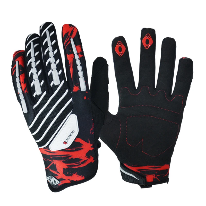 25 new outdoor sports tactical riding off-road motorcycle full finger touch screen non-slip long finger mtb moto gloves 0017 2
