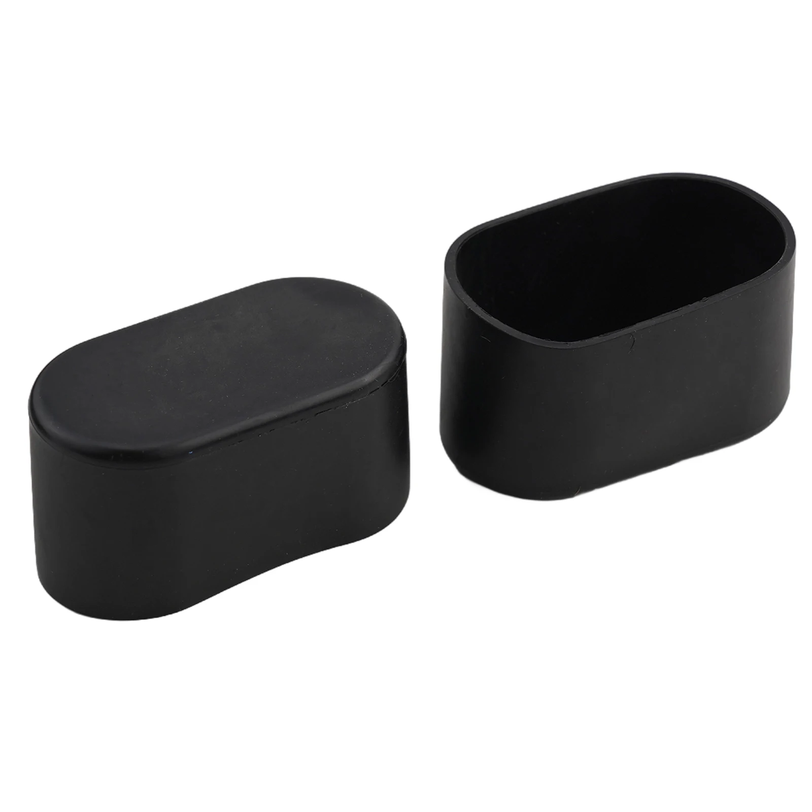 Oval Chair Leg Caps - 10-Pack Rubber Protectors for Indoor & Outdoor Furniture