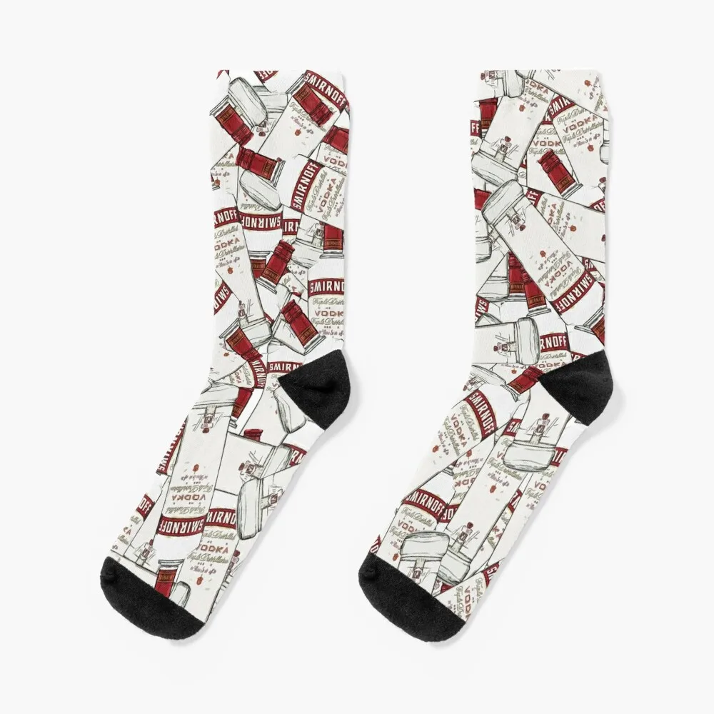 Smirnoff Vodka Bottles Socks gym socks Socks cotton essential Socks Men's Women's