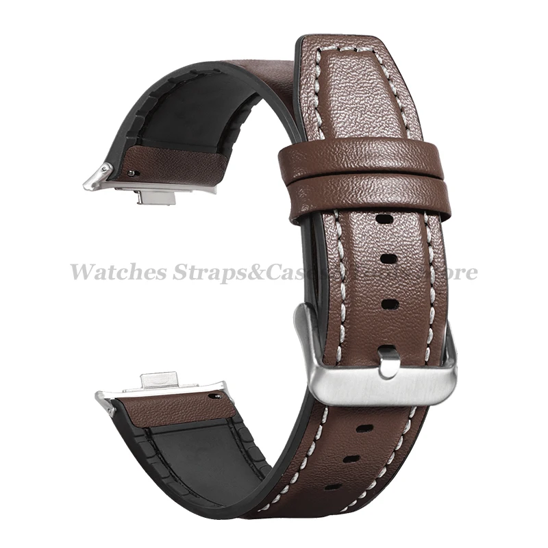 Premium Leather Watch Strap for Smartwatches - Elegant Sports Accessory