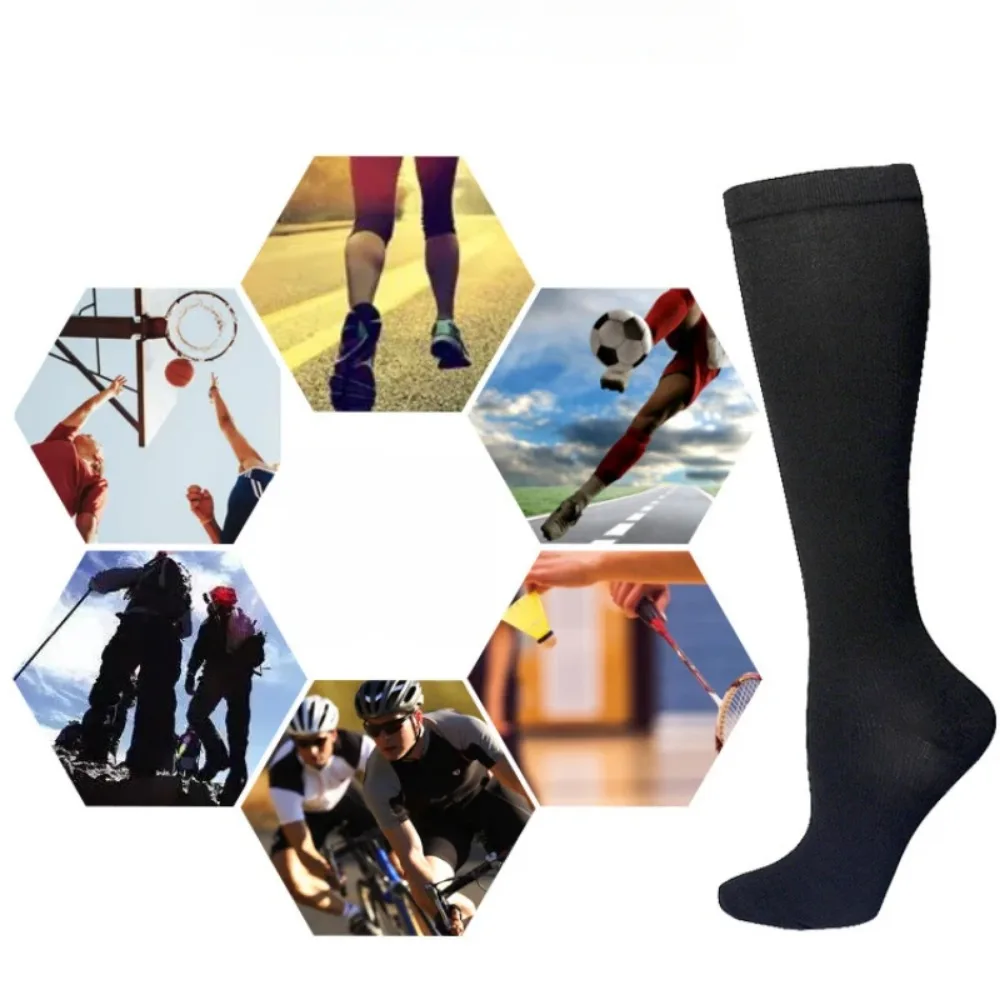 Compression Running Socks for Men Women Football Anti Fatigue Pain Relief Calf Support Sports Socks Varicose Veins Circulation sports socks football socks compression socks fitness sports socks sport socks