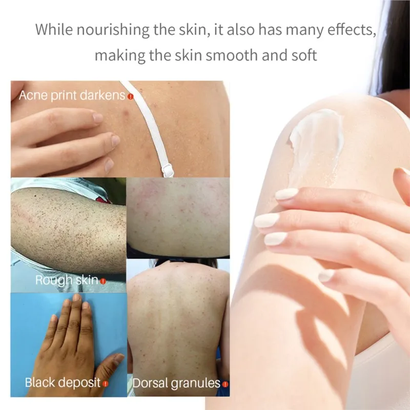 Whitening body cream 100ml Body Whitening Cream Turmeric Body Lotion Anti Aging Long-lasting Moisturizing Smooth Skin Lightening Cream for Dark Skin