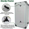 Hydroponic Indoor Planting Tent with Detachable Floor Tray and Tool Kit, Polyester Film, 96 "x 48" X78" 5