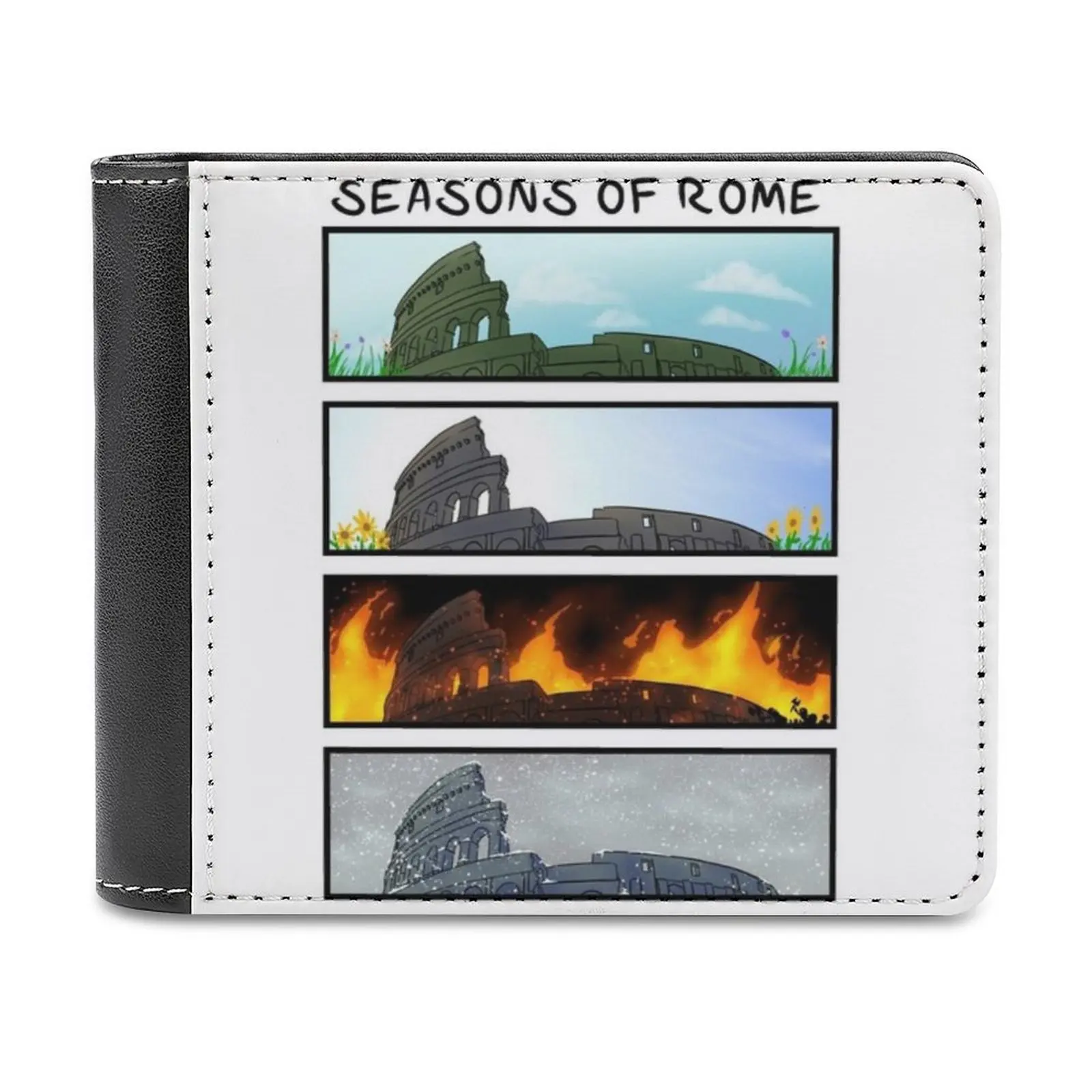 

Seasons Of Soft Men Wallets New Purse Credit Card Holders For Male Purses Men Wallet Fall Seasons Overly Sarcastic Productions