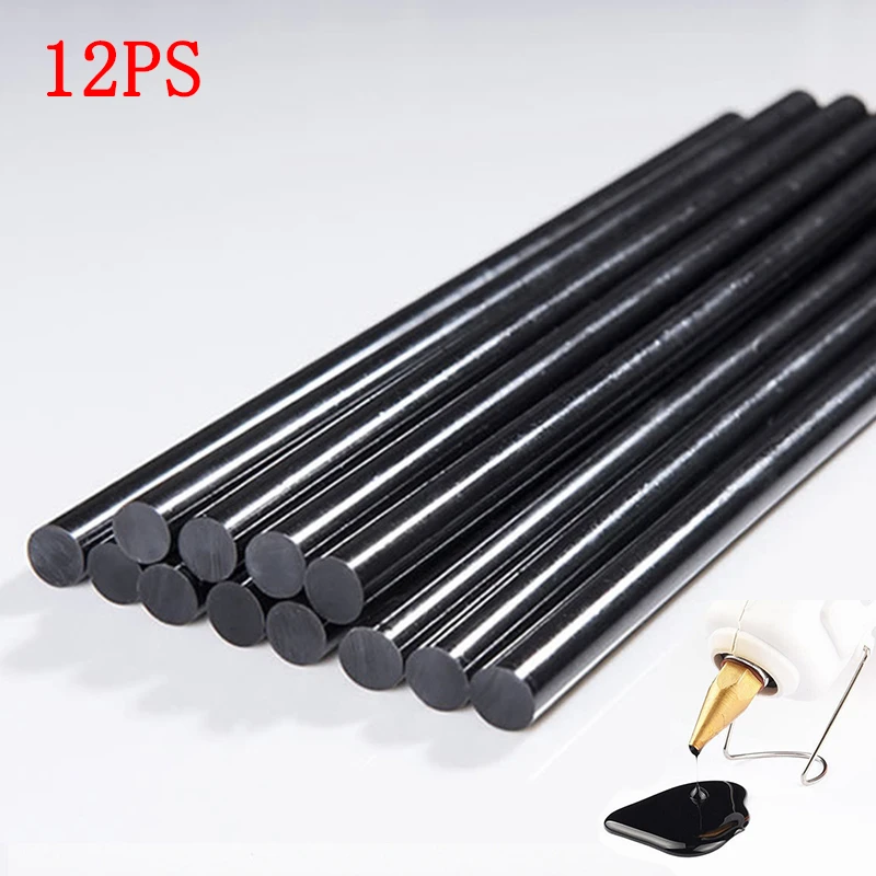 12pcs High Viscosity Hot Melt Adhesive Strip Car Paintless Dent Repair Glue Sticks Automobile