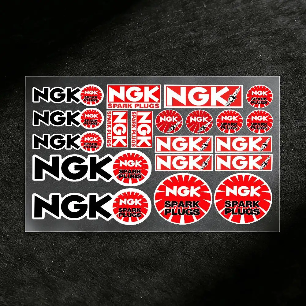 Ngk 반사형 오토바이 스티커용, 어두운 곳에서 밤에 사용하는 3M 안전 경고 스쿠터 헬멧