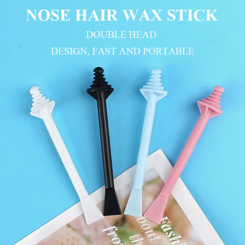 Nose Wax Sticks 10pcs Nose Wax Applicators For Painless Hair Removal Remover Tools Beeswax Safe Formula Kit Accessorie Nose Wax Kit Nose Wax Sticks