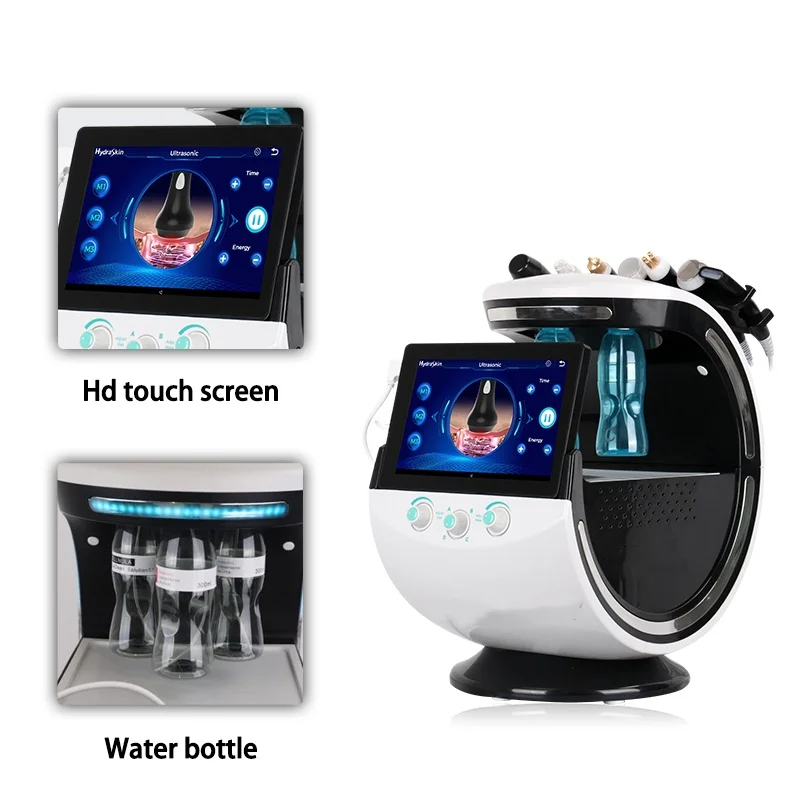 Professional Ice Blue Microdermabrasion Skin Analyzer