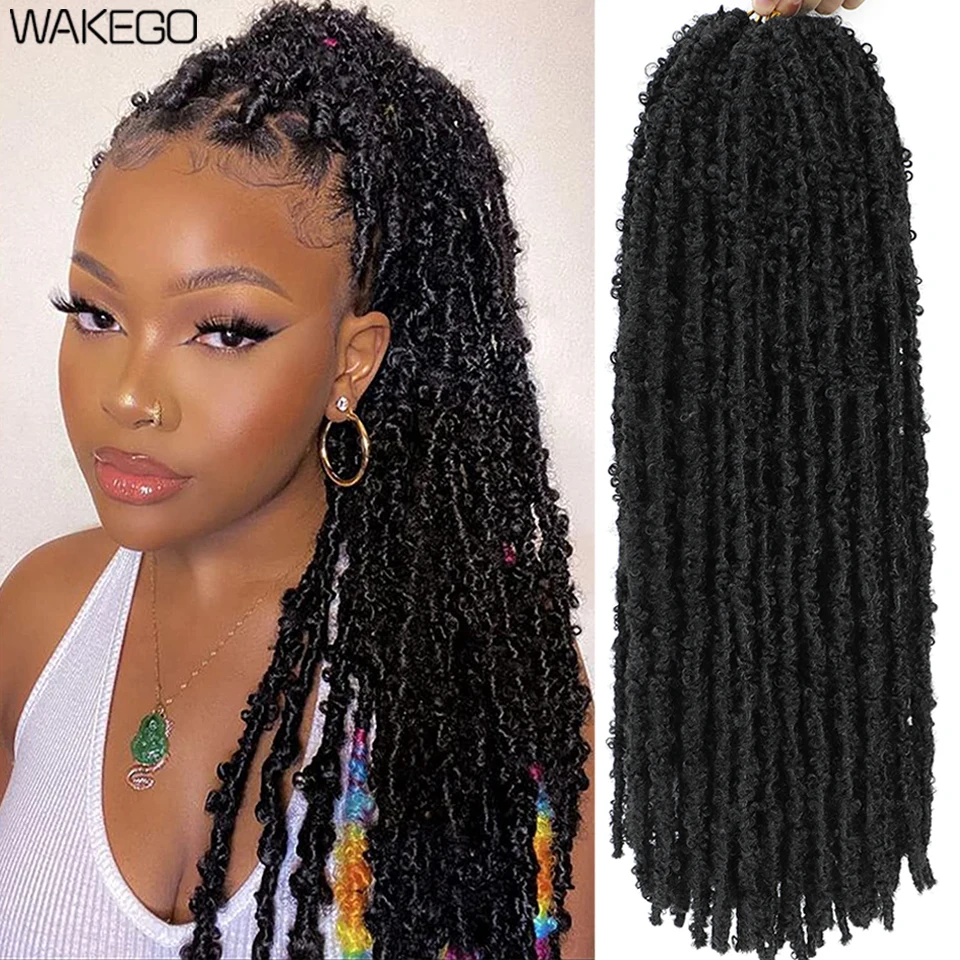 Goddess Locs Crochet Hair 6 Packs 24 Inch Straight Faux Locs Crochet Hair  for Black Women, Crochet Pre-Looped Curly Hair Soft Faux Locs Synthetic  Braiding Hair Extensions (24 Inch, 6 Packs, 1B-30#) - Yahoo Shopping