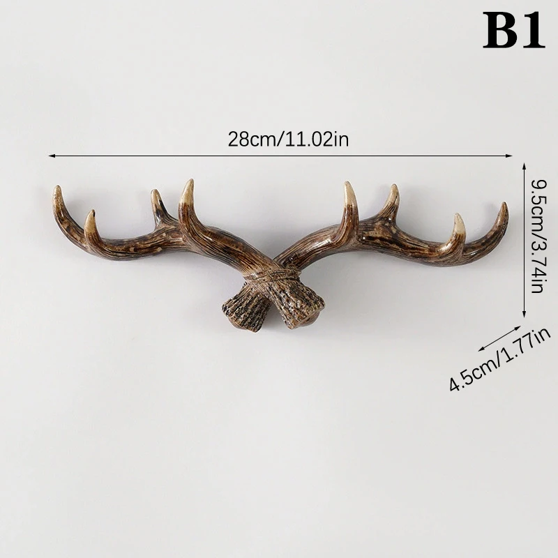 1 قطعة جدار الشنق الملابس والقبعات هوك الشمال الغز...