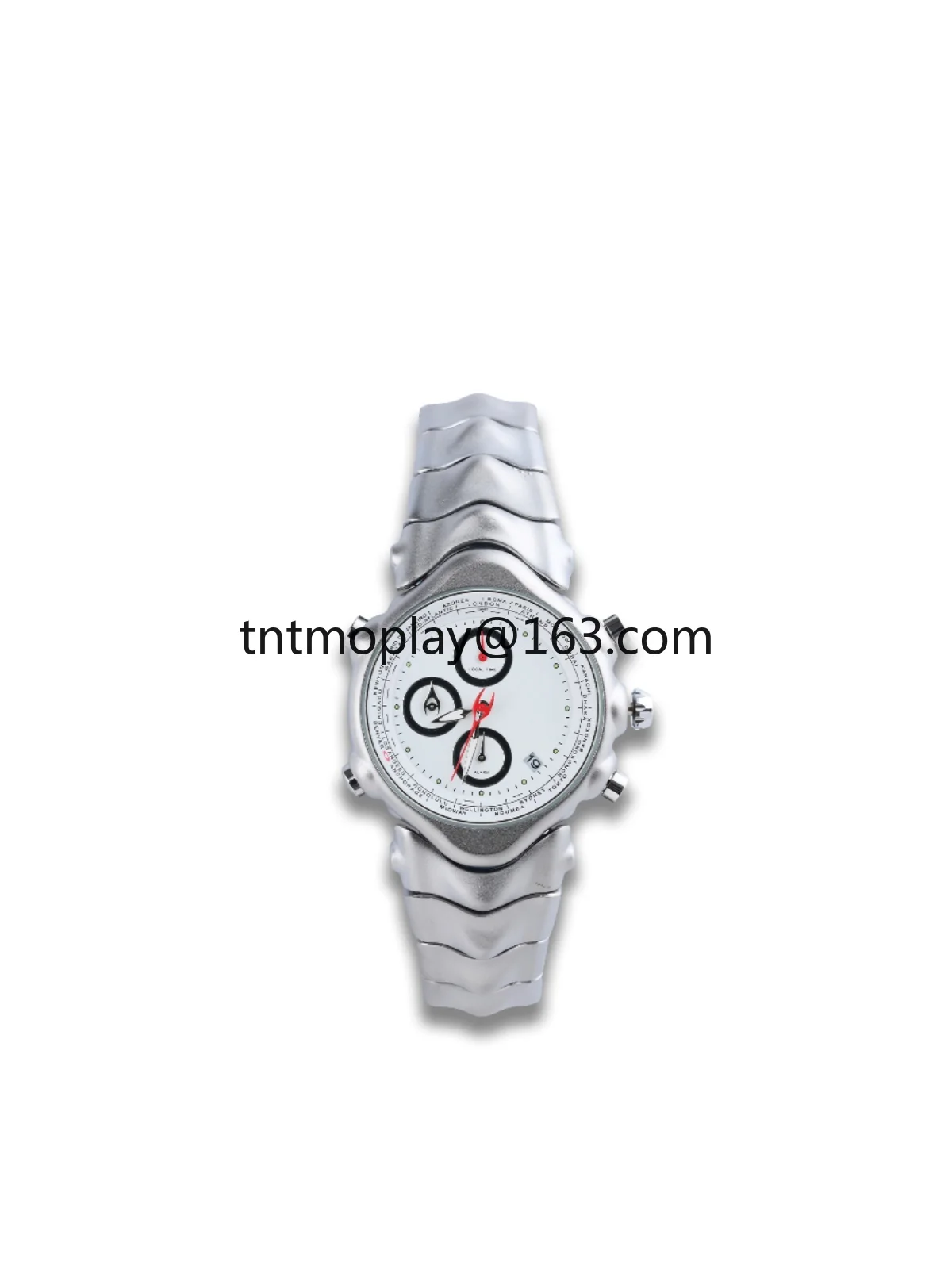 Alien watch three-eye judge, retro men's fashion trendy high ins niche y2k
