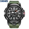 SMAEL 8035  Waterproof Outdoor Digital Electronic Watch Tactical Men's Multifunctional Watch Night Glow 1