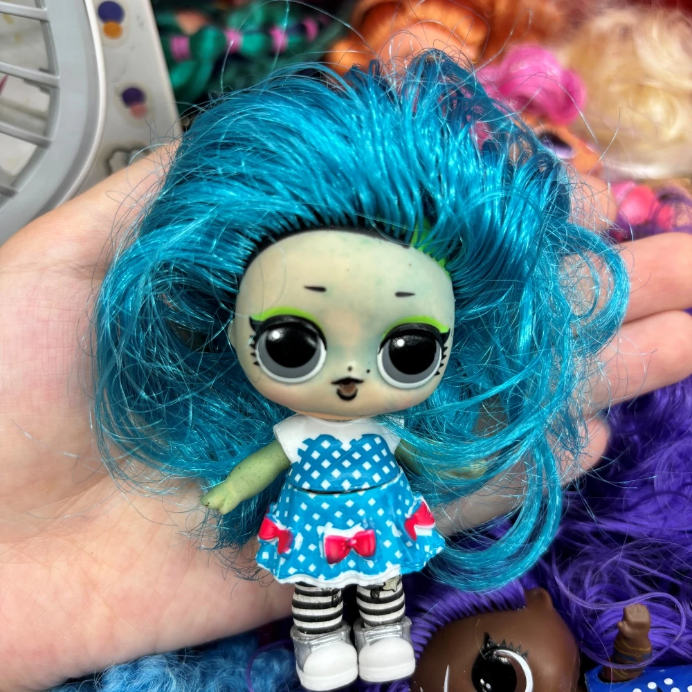 Blue Hair Lol Surprise Pelo Azul Lol With Blue Hair Blue Hair