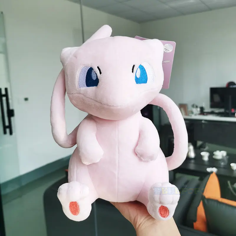 Peluche Mew de 25cm pour enfants, jouets Pokemon, animaux doux, cadeaux  d'anniversaire - AliExpress