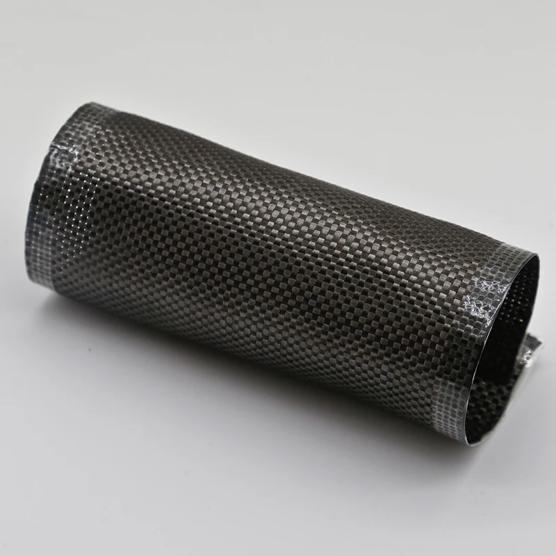 Kafu-Carbon Fiber Kevlar Fabric Black Plain Fabric DIY Decorative Auto Parts Sports Equipment KFC240P 3K-240g