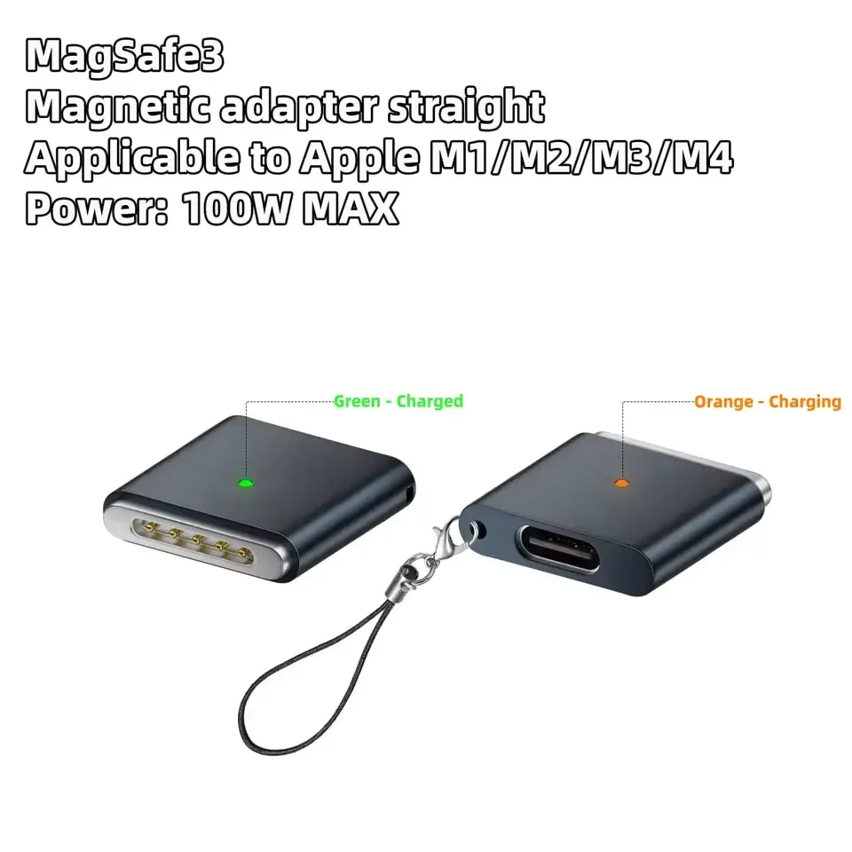 ตัวเลือกสินค้า อะแดปเตอร์ชาร์จ MacBook 100W ชาร์จเร็ว พร้อมแม่เหล็ก
