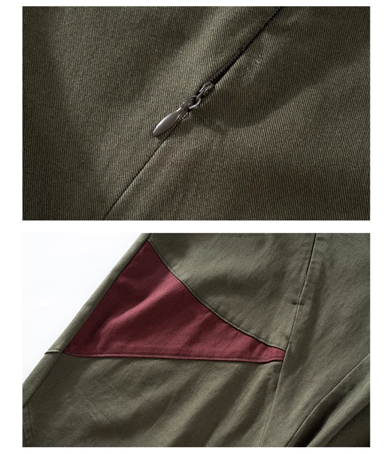Hip Hop Pants Retro Cargo Straight Pants Mens Patchwork Side Zipper Harajuku Streetwear Joggers Men Casual Loose Cotton Trousers