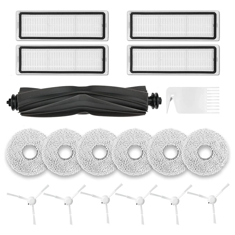 Description Picture 4 of itemReplacement Spare Parts Accessories For Dreame L10S Ultra, L10 Ultra Robot Vacuum Cleaner With Main Brush HEPA Filter