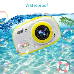 Kids Camera Toys Waterproof Digital 2 Inch HD Screen lovely camera digital Outdoor Underwater Photography Children Birthday Gift