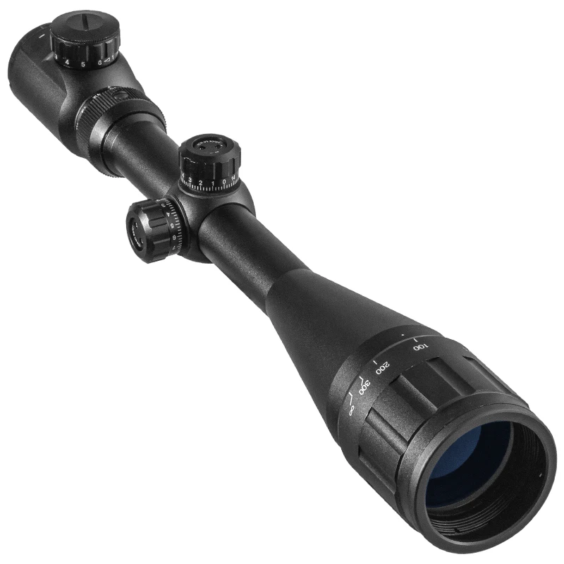 DIANA AOE 4.5-18X50 Riflescope Adjustable Green Red Dot Cross Sight Hunting Scope Light Reticle Optical Tactical Scopes rifle scope