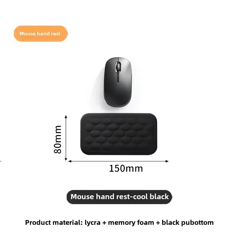 Keyboard and Mouse Wrist Rest Pad Padded Memory Foam Hand Rest Support for Office Computer Laptop