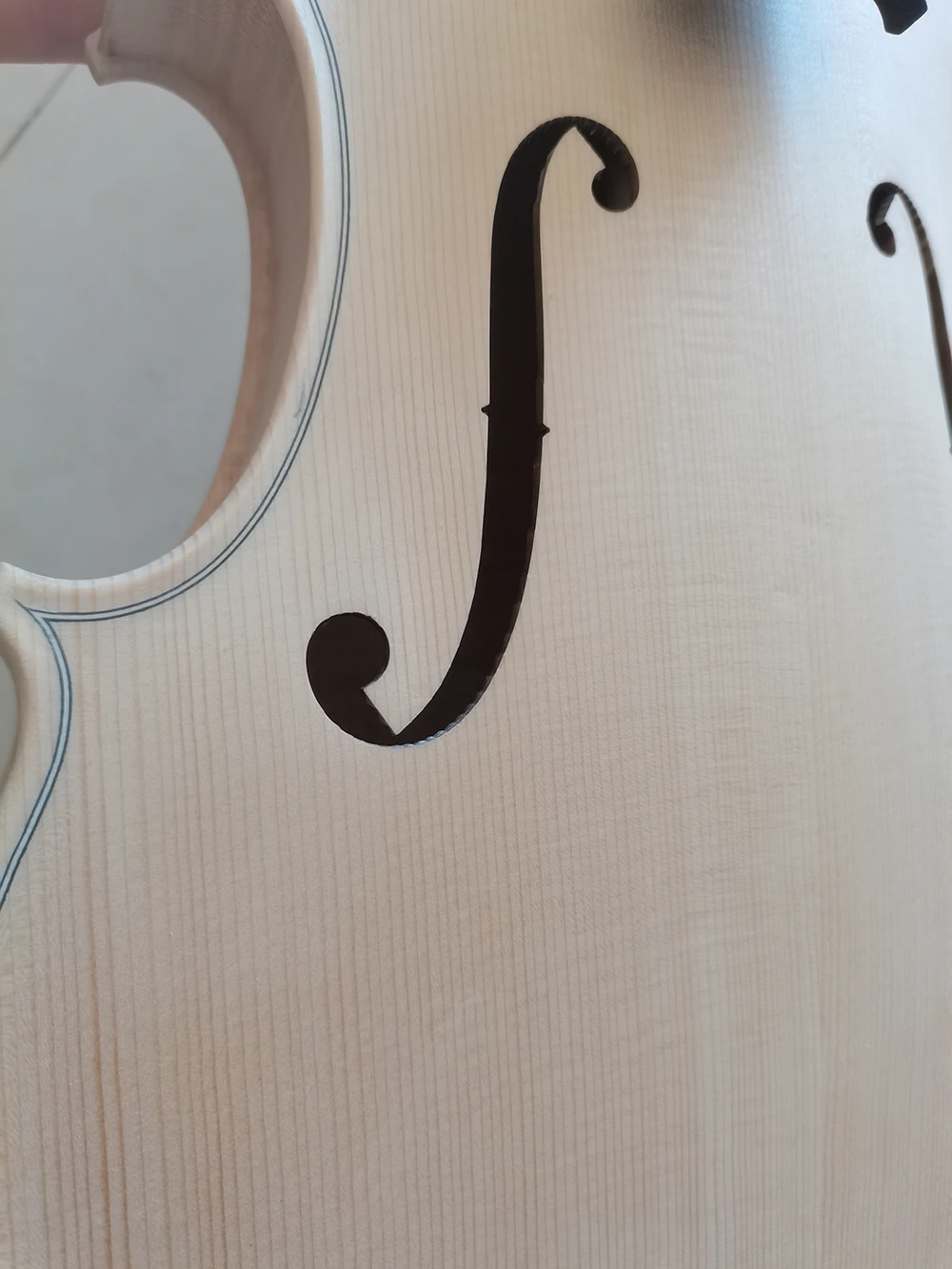 Maple Viola 15 15.5 16.5 inches 4/4 unfinished solid wood white embryo