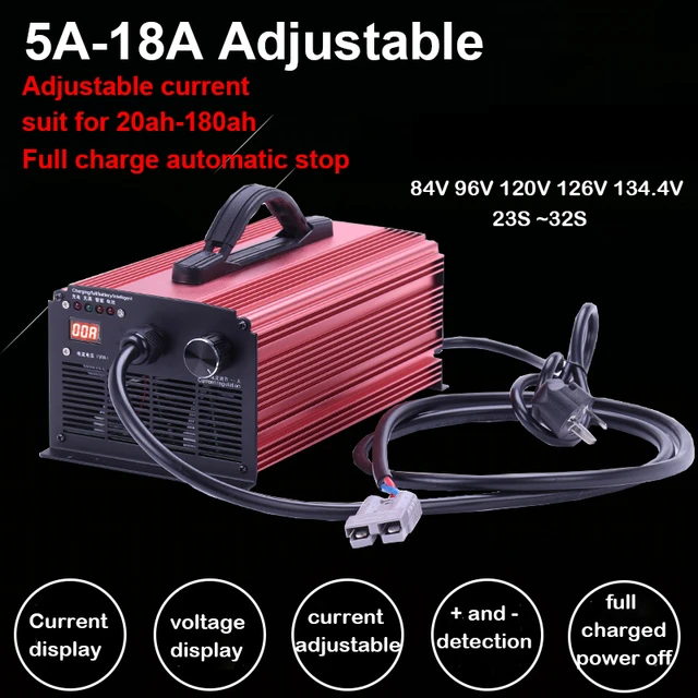 Lithium Battery Chargers 24s 100.8v  Electric Motorcycle Charger - 100.8v  5a 24s - Aliexpress