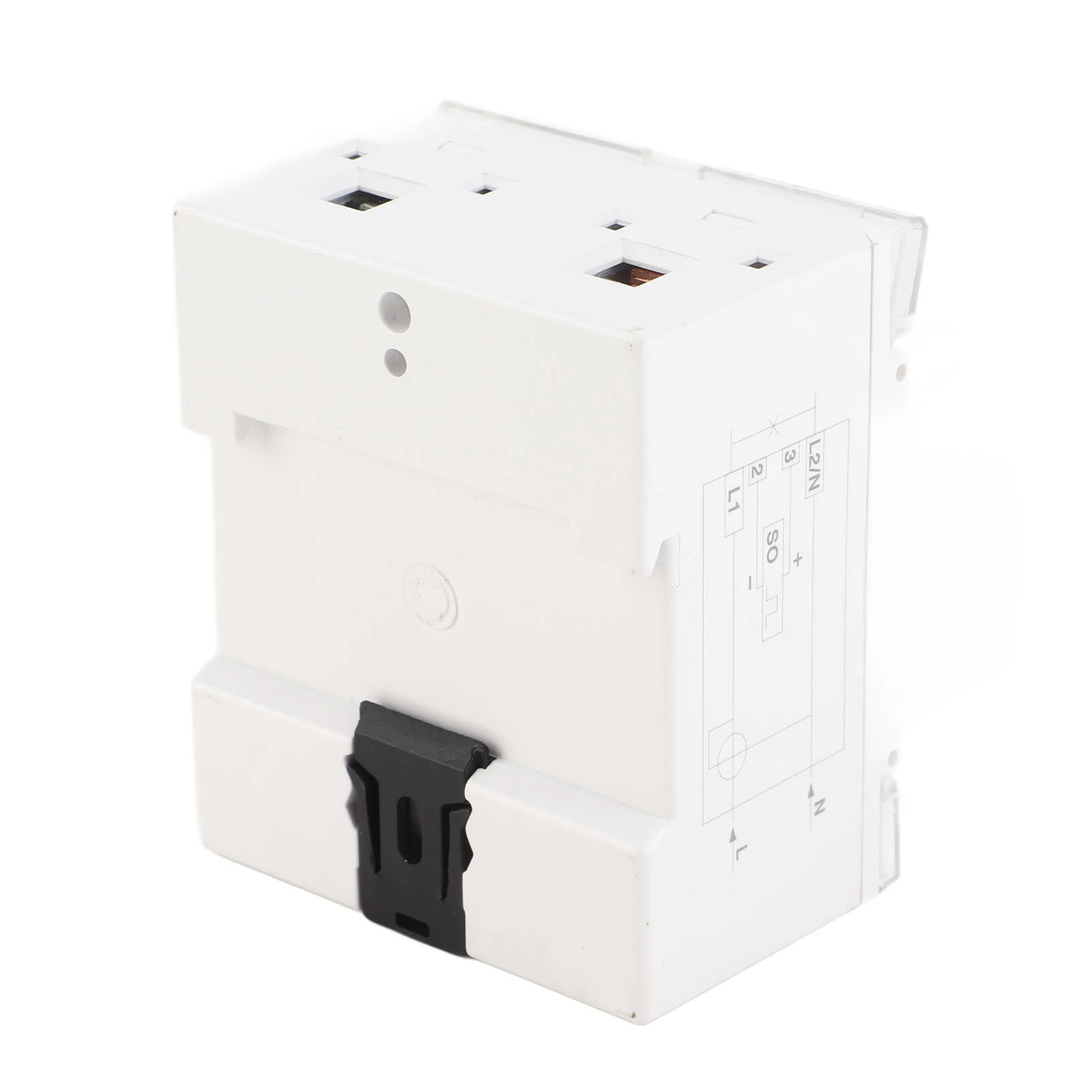 Contatore Energia Elettrica Monofase - 220V, 10-40A, Montaggio DIN, Display LED, Per Misura Consumi - Foto 2