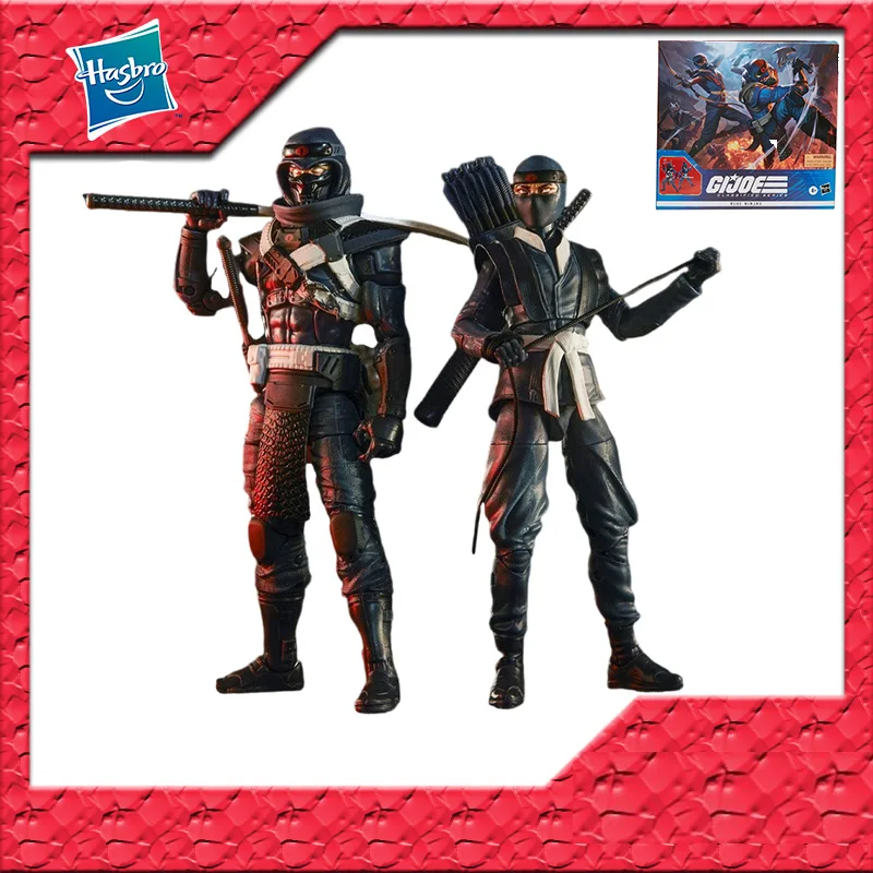 

In Stock Hasbro G.I.JOE BLUE NINJAS PVC Anime Figure Action Figures Model Toys