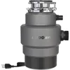 Garbage Disposal 3/4HP, Food Waste Continuous Feed, Garbage with Power Cord,Quiet Garbage,the splash guard has been redesigned 1