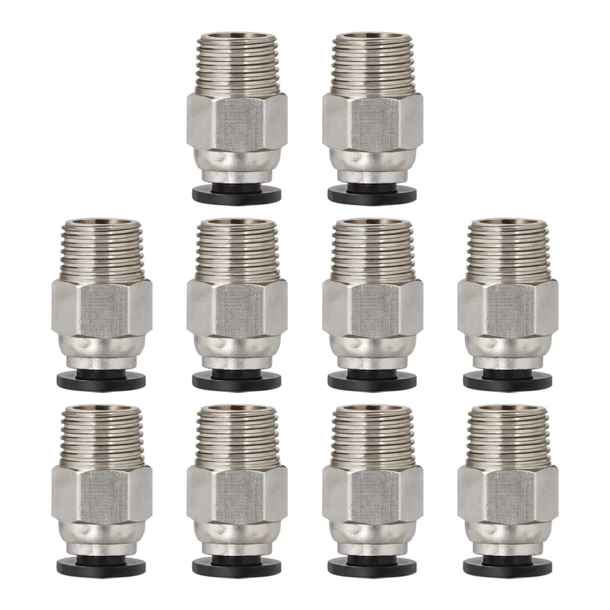 

6/10pcs Printer Connector 3d Printer Bowden 3d Printer Push Fitting Pneumatic Connector Fittings Straight Pneumatic Connector